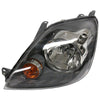 Ford Fiesta L/R Black Headlight (2005-2008)