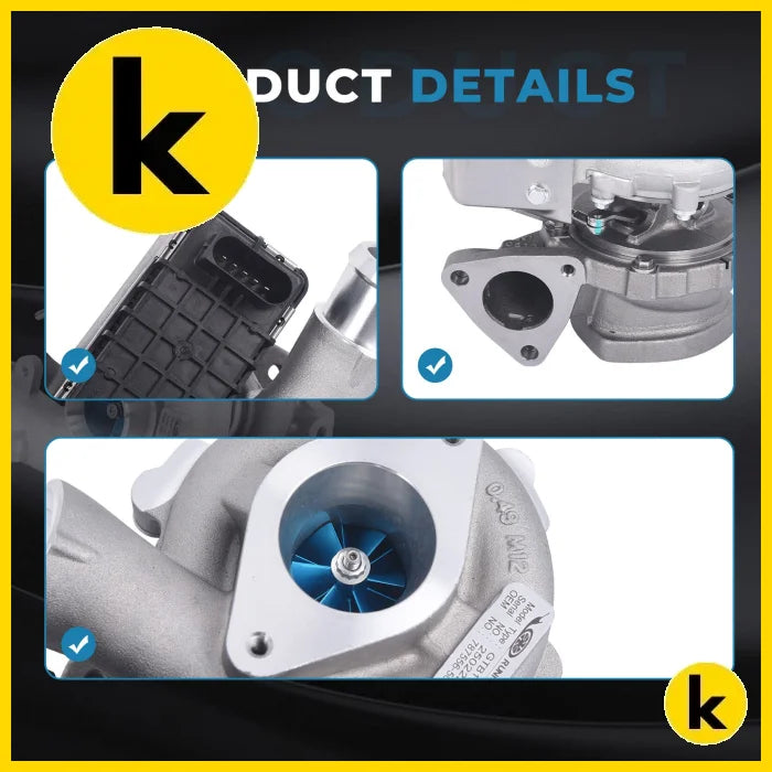 FORD RANGER Billet Turbo Charger Upgrade 2.2L 2011-2015