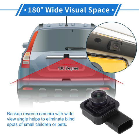 Ford Explorer (2016-2019) - 120-180 Degree Lens Rear View Camera