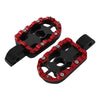Harley Softail Fat Bob Black Red Foot Pegs (2018-2024)