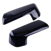 GMC Sierra 1500 Black Side Rearview Mirror Cover Trim (2019-2021)