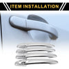 Toyota 4Runner Exterior Door Handle Cover Set (2010-2023)