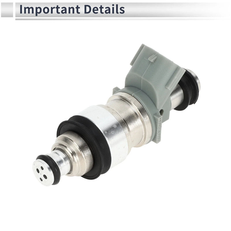 Toyota 4Runner 3.4 (1996-1998) 1 Pc Silver Tone Gray Fuel Injector