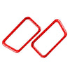 Subaru WRX STi Carbon Red Inner Upper Air Vent Outlet Cover Trim (14-21)