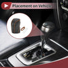 Honda Fit (2021-2023) Brown Faux Leather Car Gear Shift Knob Cover