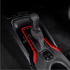 TOYOTA COROLLA ABS Red Interior Gear Shift Panel Trim Cover Decor (2019–2023)