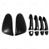 Toyota Hilux Black Mirror Covers & Door Handles (2015-2023)