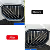 BMW X3 G45 2PCS Black Front Bumper Grille Frame Cover Trim (2025–2026)