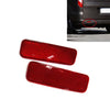 Ford Transit Van Pair Rear Bumper Reflector Light Lens (2013-2023)