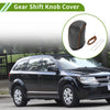 Dodge Journey Gear Shift Knob Cover 11-20 Black Carbon Fiber