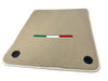 Ferrari 599 Coupe Beige Floor Mats (2006-2012)