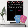 Baby Shower Gender Reveal Voting Board Decoration - Boy or Girl