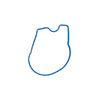 Chevrolet Astro, Blazer Manifold Plenum Gasket (1995-2005)