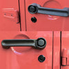 Jeep Wrangler JK Black Door Key Jack Socket Cover Trim (2007-2017)