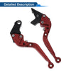 Honda X11 (1999-2002) - Solid Red Adjustable Brake Clutch Levers