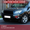 Toyota RAV4 (2006-2008) Black Front Tow Hook Cover Cap