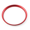 VW Passat B8 Interior Central Console Clock Frame Ring Trim Red (2016-2019)