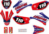 Yamaha TTR 110  - ACTIVE STYLE Decals Custom Graphics Full Kit