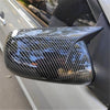 2007-13 Toyota Corolla Carbon Fiber Look Rearview Mirror Cap Cover Trim Set