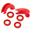 Bumper Protect Silencer 3/4" D Ring Tow Shackles & Isolators