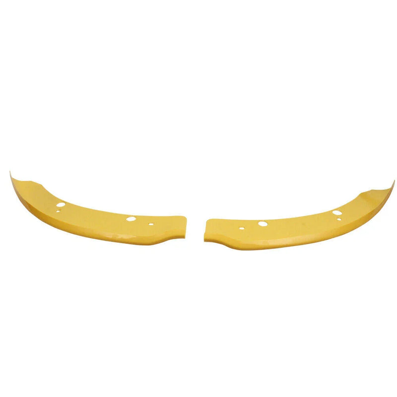 Dodge Charger SRT Yellow Front Bumper Lip Splitter Spoiler Cover (2015-2023)