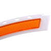 BMW 5 Series E60 E61 Front Bumper Reflectors 2 x Amber (2007-2010)