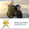 Make Model Plate Mount / 26×10 mm / Aluminum Alloy Yellow Hole
