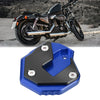 SUZUKI Hayabusa GSX1300R Motorcycle Kickstand Pad  Black Blue (2008-2023)