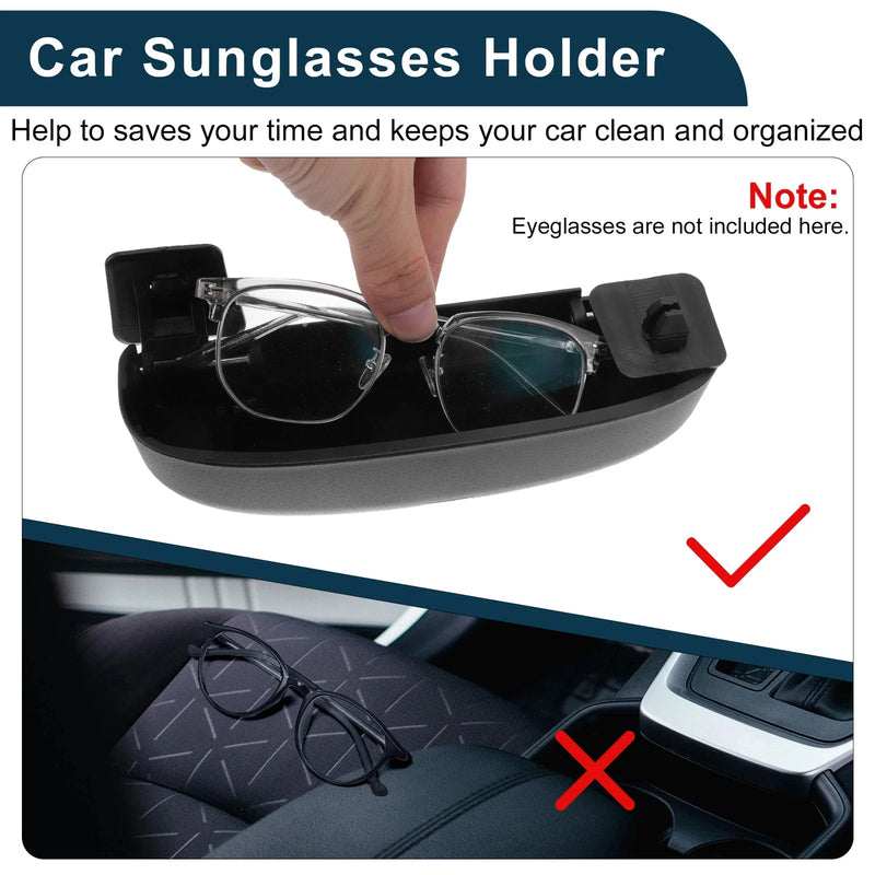 BMW 1 Series F20 Eyeglasses Holder Black Sunglasses Case