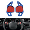 Audi A3 A4 A5 A6 A7 A8 Blue Steering Shifter Paddle Extensions