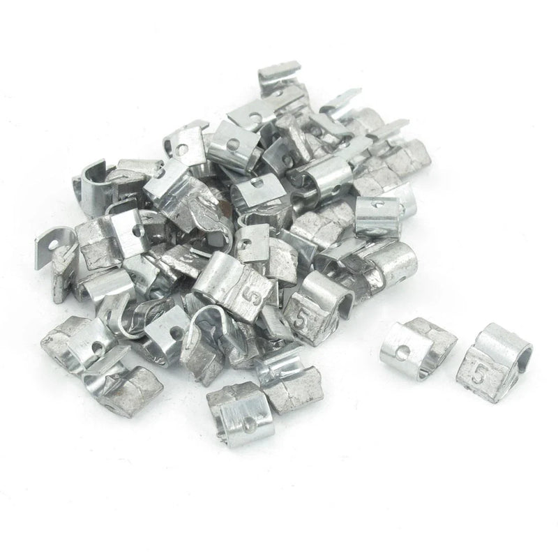Vehicle Car Motorcycle Clip 50PCS 5G Wheel Balance Weights