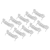 Mitsubishi Lancer, Outlander Sport 10 x Roof Strip Clips (2008-2022)