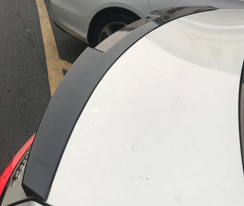 Toyota Corolla Glossy Black Sedan M4 Style Spoiler Wing (2014-2018)