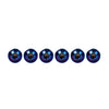 Motorcycle 6pcs M5x15mm Universal Titanium Torx Screws