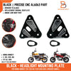 Honda Monkey Z125 Black Aluminium Headlight Mounting Plate (2018-2024)