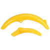 Suzuki JR50 Front / Rear Fender Set 1978-1999 Yellow Guard