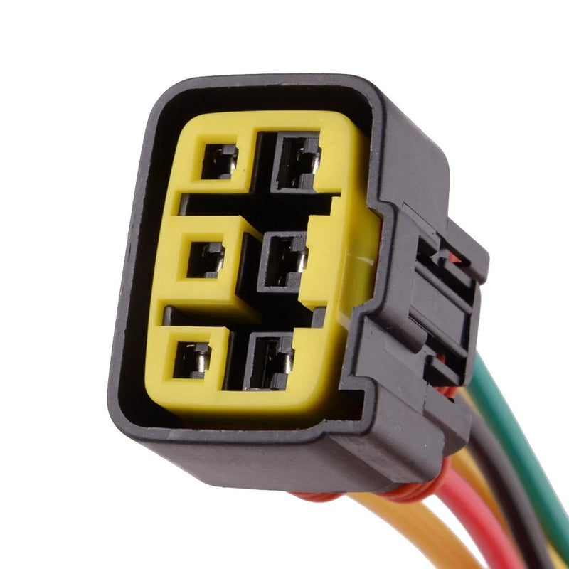 Suzuki GSR400 GSR600 6 Way Regulator Rectifier Connector (2006-2010)