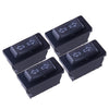 Car 4 x 5-Pin ON/OFF SPST Power Window Rocker Switch