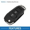Ford Ranger T6 Keyless Entry Remote Fob Shell Case (2011-2019)
