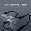 Unisex 180% Magnifying Eyewear HD Glasses with LED Lights