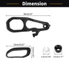 Dodge Ram 1500 DT Front Tow Hooks (2019-2024)