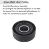 BMW Series 3 (1994-2006) Black 1 Pcs Drive Belt Idler Pulley