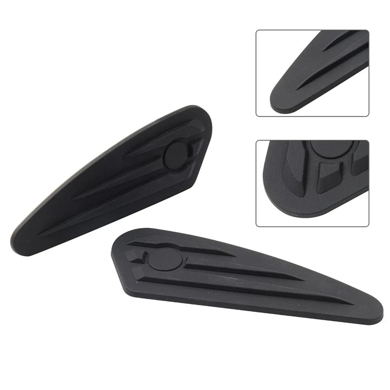 Fuel Gas Knee Protection 2 x Universal Motorcycle Decals Tank Traction Pad