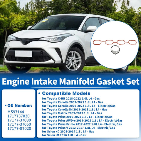 Toyota Corolla Engine Intake Manifold Gasket Set (2009-2022)