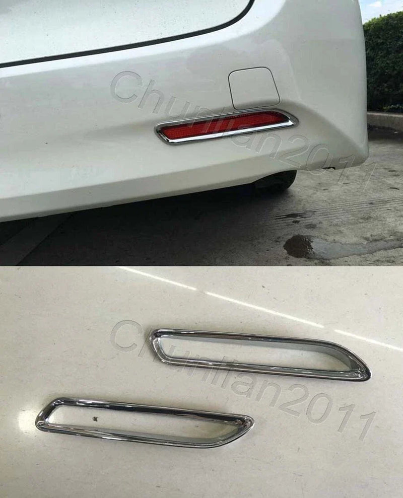 Toyota ALPHARD 2 x Chrome Rear Fog Light Cover Trim (2015-2020)