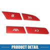 Hyundai Sonata 8pcs Steering Wheel Switch Button Covers (2020-2022)