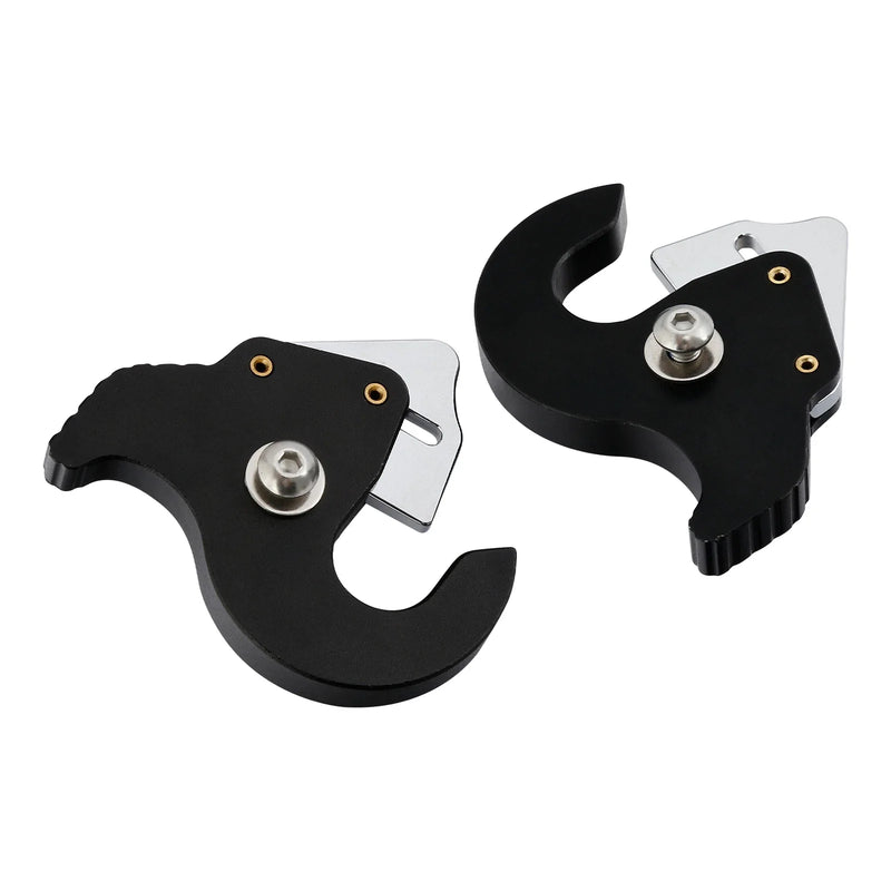 Harley Touring FLHR Black Sissy Bar Luggage Rack Docking Latch Clip Kit