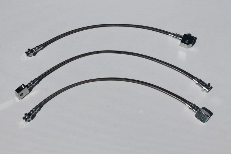 Patrol GU Y61 ABS 3.0L Diesel Braided Brake Lines (50-150mm)