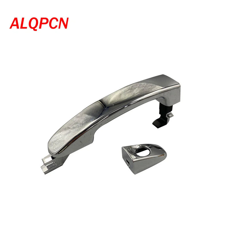 Ford Falcon Chrome Front Driver Side Outer Handle with Key Hole Cap (08-18)