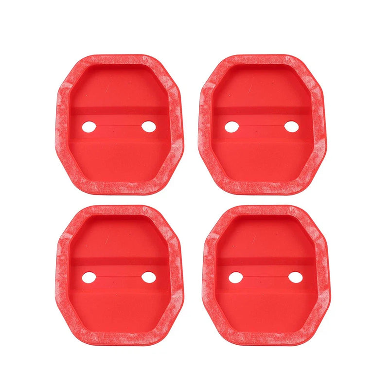 BMW F40 F45 G20, Benz C-Class, Maserati 4 x Red Car Door Lock Protective Covers